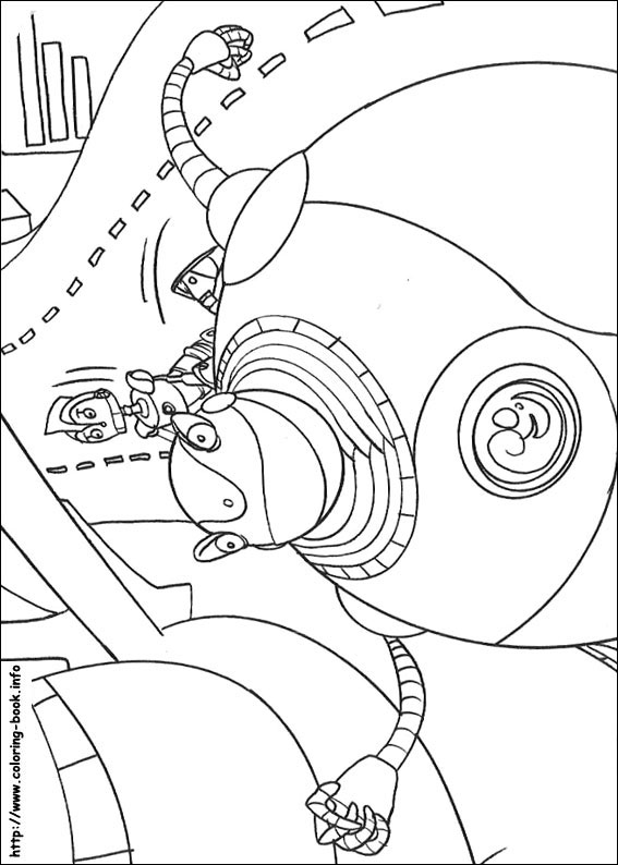 Roboty kolorowanki